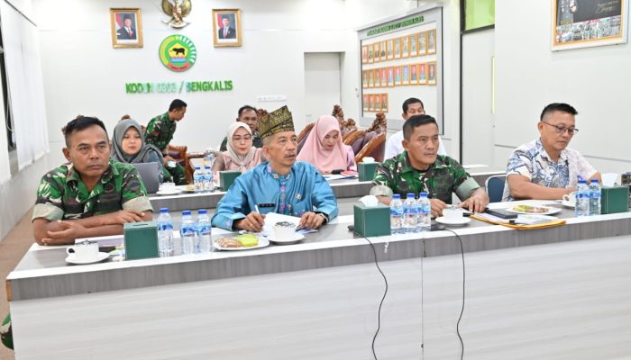 Bupati Bengkalis Dukung Percepatan Pembangunan SPPG Bersama TNI AD