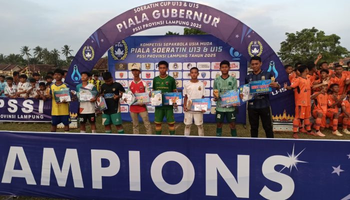 Bhayangkara Presisi Lampung U15 Ukir Sejarah Baru Raih Juara Runner-Up Piala Soeratin 2025
