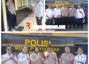 Kasat Binmas Polres Subang Sampaikan Pesan Jajaran Pokdar kamtibmas Bhayangkara Jelang Purna Tugas