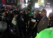 Polresta Bandar Lampung dan Ojol Gelar Doa Bersama untuk Affan Kurniawan di Tugu Adipura