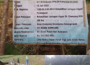 Diduga Abaikan K3, CV. Buana Gumilang Terpantau Biarkan Pekerja Tanpa APD Saat Rehabilitasi Irigasi di Cimayang