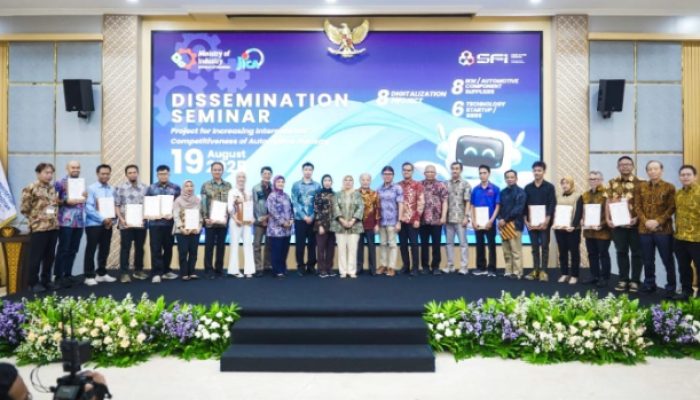 Kemenperin-JICA Berhasil Jalankan Proyek Digitalisasi IKM Komponen Otomotif