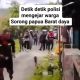 Detik – Detik warga Sorong Papua Barat Daya dikejar Polisi