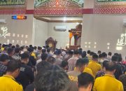 Kapolda Lampung Sampaikan Bela Sungkawa, Personel Polda dan Masyarakat Gelar Sholat Gaib