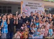 Wujudkan Anak Sehat Indonesia, Organisasi Genggam Tangan Anak Bangsa (GTAB) gelar aksi peduli cegah stunting