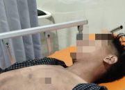 Ricuh Aksi di Depan Polda Kalteng, Satu Demonstran Dilarikan ke RS