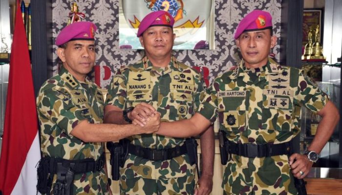 Komandan Pasmar 2 Pimpin Sertijab Asintel Danpasmar 2