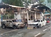Kantor Samsat Dibakar Sekelompok Orang Tak Dikenal
