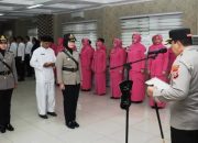 Kombes Jeki Pimpin Sertijab, Kompol Dwi Krismiyati Resmi Jabat Kapolsek Senapelan