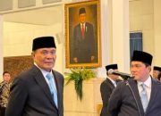Djamari Chaniago Dilantik Jadi Menko Polkam, Erick Thohir Menpora
