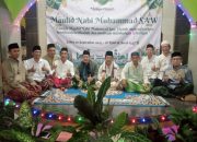 PERINGATAN MAULID NABI MUHAMMAD SAW DI MASJID AT TAUBAH KP. BARANGBANG KELURAHAN MC. TIMUR KECAMATAN RANGKASBITUNG KABUPATEN LEBAK BERLANGSUNG MERIAH