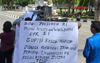ASR Sultra Seret Nama Wakil Ketua DPR-RI, Sufmi Dasco, dalam Dugaan Tambang Ilegal PT TMS di Kabaena