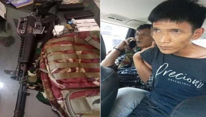 Nasabah Panik, Oknum TNI Ngamuk dan Tembak di Bank Gowa