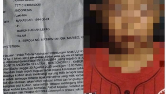 Diduga Kapolres gowa tutup mata adanya kasus Penganiayaan di bawa umur di wilayah hukumnya