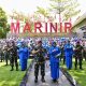 PANGKORMAR PIMPIN LAPORAN KORPS KENAIKAN PANGKAT 33 PERWIRA MARINIR