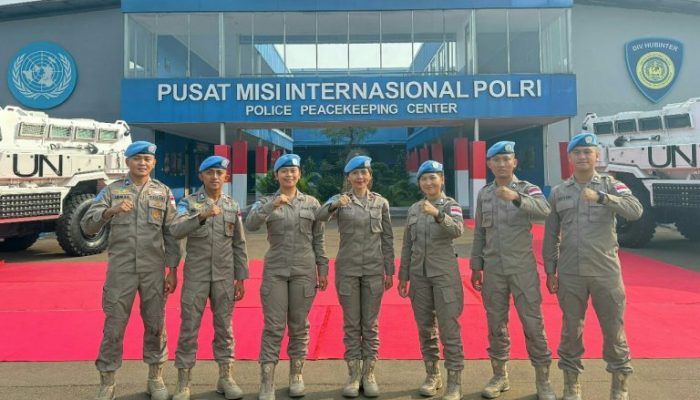 7 Personel Polri asal Sulut Siap Laksanakan Misi Perdamaian di Afrika