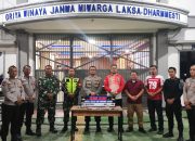 Lapas Kelas IIB Gunung Sugih Bersama TNI-Polri Lakukan Razia Gabungan