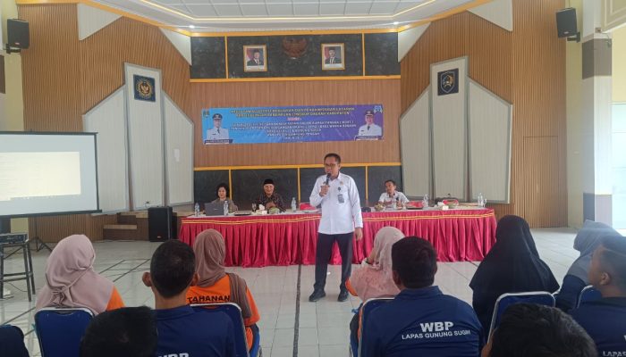 Antusias, Puluhan Warga Binaan Ikuti Sosialisasi Pencegahan KDRT dan TPPO dari Dinas PPPA Lampung Tengah
