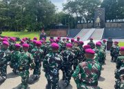 Awali sebagai Prajurit Baret Ungu, 180 Bintara dan Tamtama Remaja Ikuti Orientasi Korps Marinir