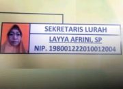 Sekertaris Kelurahan Warnasari, kec. Citangkil – Cilegon di periksa Basan Kepegawaian