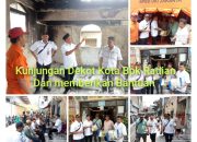 Dewan Kota Jakarta Utara Tinjau posko kebakaran