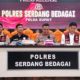Polres Sergai sat Reskrim ringkus gagalkan sindikat pencurian dan pengiriman pekerja migran ilegal.