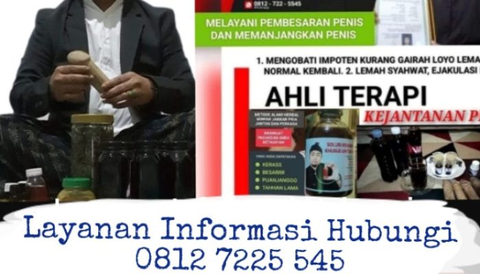 Terapi Pembesar Alat Vital Bone Sinjai H. Abdulazis Atasi Lemah Syahwat