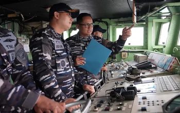 10 Komandan Kapal Perang TNI AL Jalani Uji Kompetensi Tempur