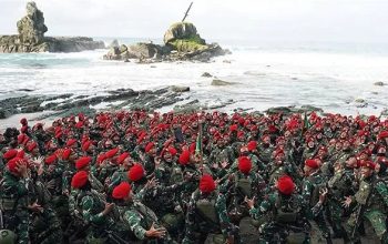 426 Prajurit Lulus Pendidikan Komando Kopassus