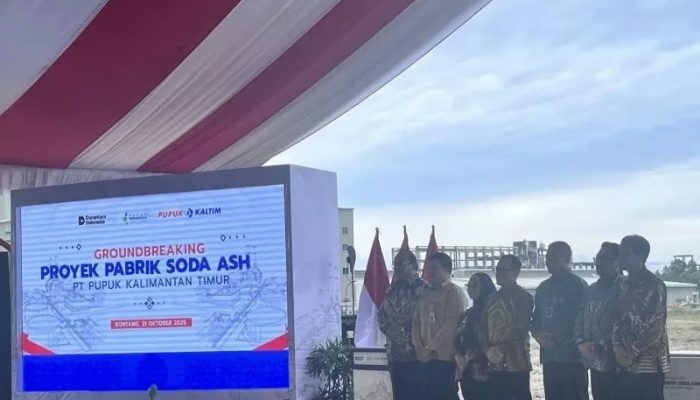 Setelah Tiga Dekade, Akhirnya RI Bangun Pabrik Soda Ash Pertama