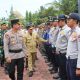 Kapolres Lebak Pimpin Apel Kesiapan Tanggap Darurat Bencana Hidrometeorologi Secara Serentak