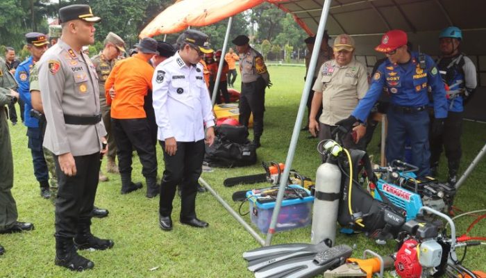Apel Kesiapan Tanggap Bencana Alam Wujud Sinergi TNI–Polri dan Pemda dalam Menghadapi Potensi Bencana