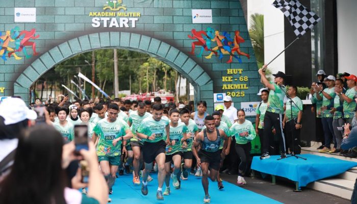 Semarak HUT ke-68 Gubernur Akmil Lepas Lomba Tidar Cross Country 2025