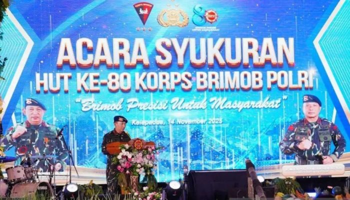 Brimob Ikut Tanam Satu Juta Hektare Lahan, Kapolri: Bukti Dedikasi untuk Rakyat