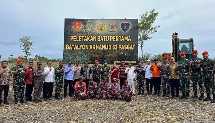 Irkorpasgat: Pembangunan Batalion Arhanud 32 Pasgat Perkuat Pertahanan Timur Indonesia
