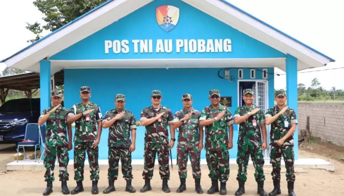 Kontrol dan Pengawasan Aset, Danlanud SUT Laksanakan Kunjungan ke Pos AU Piobang