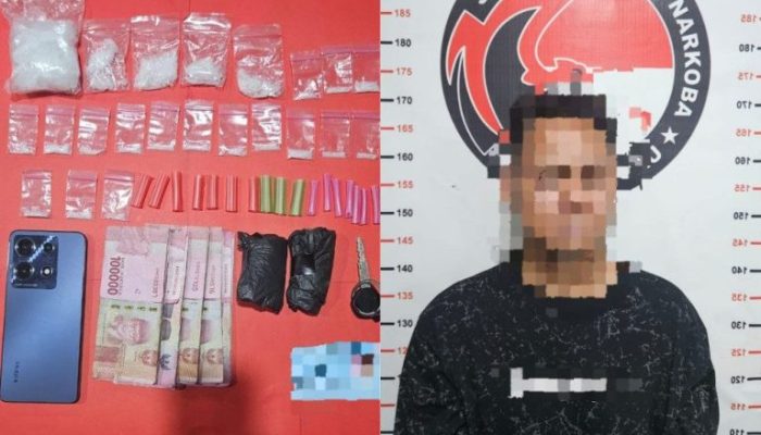 Sita 22 Paket Sabu Seberat 73,30 Gram, Polisi Amankan Pengedar di Karang Ambun