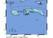 Gempa, Rumah Warga Ambon Alami Keretakan Dinding