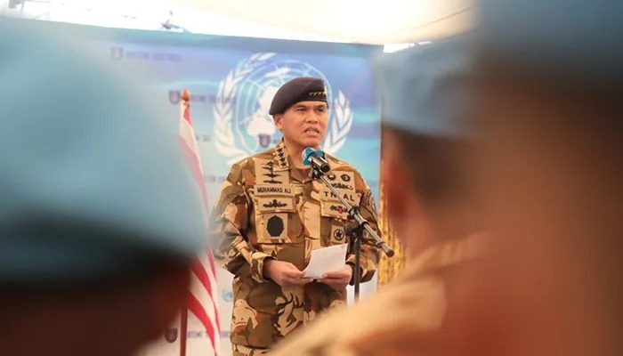 KSAL Terbang ke Lebanon, Saksikan Prajurit MTF TNI Terima Medali PBB