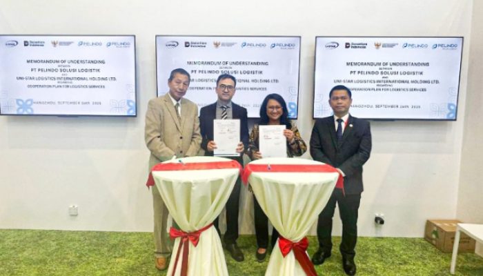 PT Pelindo Solusi Logistik (PSL) Menandatangani Nota Kesepahaman (Mou) Dengan Uni-Star Logistics International Holding Ltd Berbasis Di Tiongkok Terkait Rencana Kerjasama Pelayanan Jasa Logistik