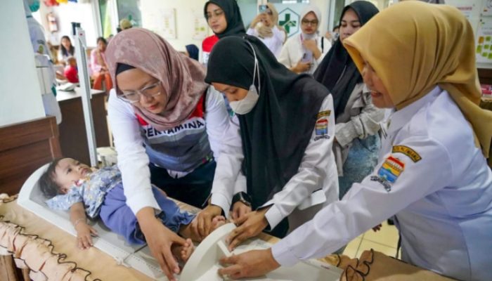 Komitmen Turunkan Stunting, Pertamina SEHATI Sehatkan Anak Bangsa