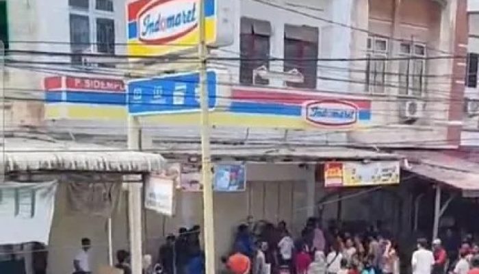 Krisis Pangan Landa Sibolga-Tapteng, Warga Jarah Indomaret, Alfamart Hingga Gudang Bulog