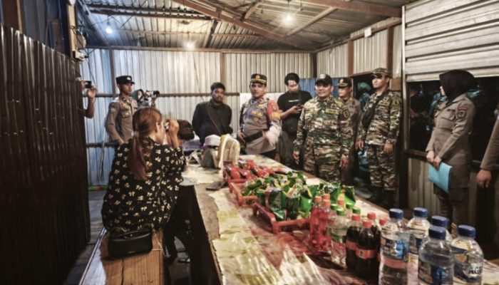 Kodim 1002/HST Bersama Aparat Gabungan Gelar Patroli Cipta Kondisi
