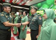 56 Pati Naik Pangkat dan Mengemban Tugas di Luar Struktur TNI AD