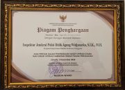 Polda Sultra Raih Pin Emas dari Menteri ATR/BPN atas Keberhasilan Tuntaskan Kasus Pertanahan