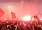 HUT Persija Ke 97, Jakmania Padati Bundaran HI