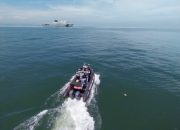 Bakamla RI dan Indian Coast Guard Gelar Passing Exercise di Laut Jawa