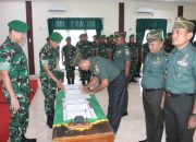 Dandim 0403/OKU Pimpin Acara Serah Terima Jabatan Danramil dan Perwira Staf