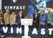 Pabrik Manufaktur Vinfast di Cibogo-Subang Diresmikan