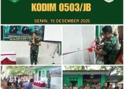 Dandim 0503/JB Kolonel Kav Sigit Dharma Wiryawan SH Resmikan Sumur Bor Air Bersih Mushola Taman ABRI dan Pos Mitra Jaya 337